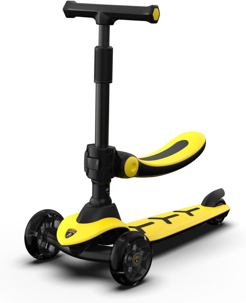 Lamborghini Scooter With Seat Yellow LEB-LB2005-S-YL