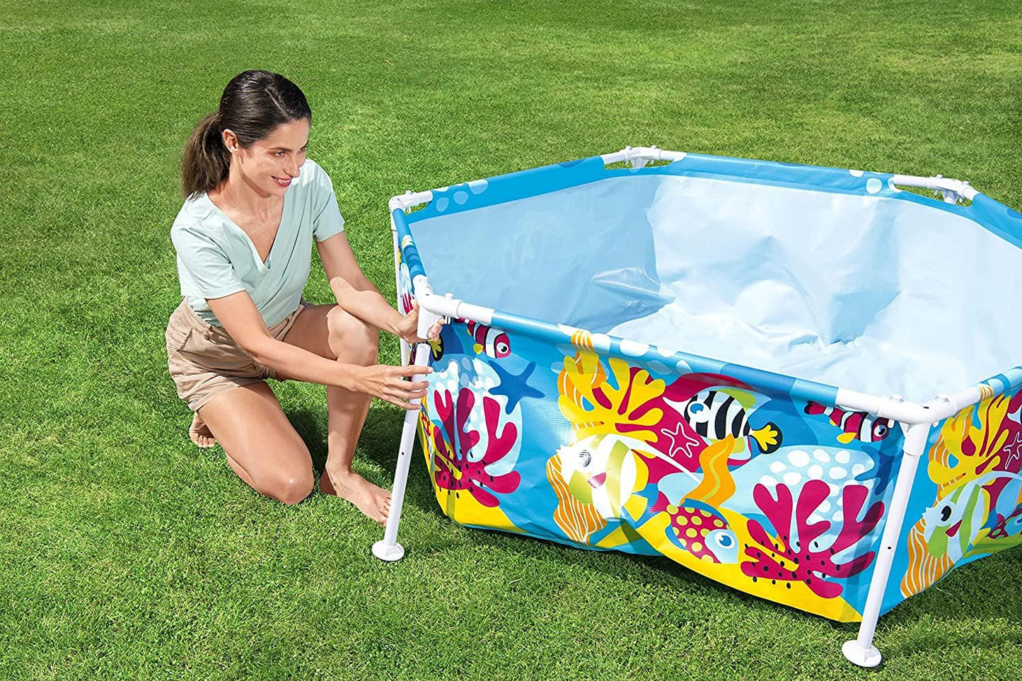 Bestway Steel Pro UV Careful Splash-In-Shade Play Pool 1.83mx51cm 5618T