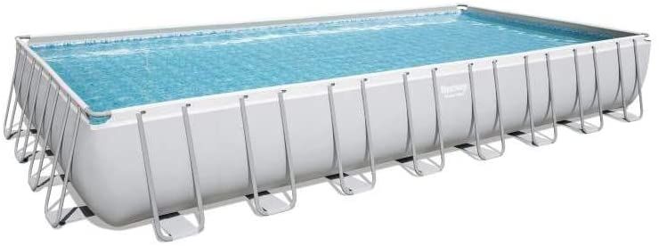 Bestway Power Steel Above Ground Rectangular Frame Pool (956x488x132cm) 56623