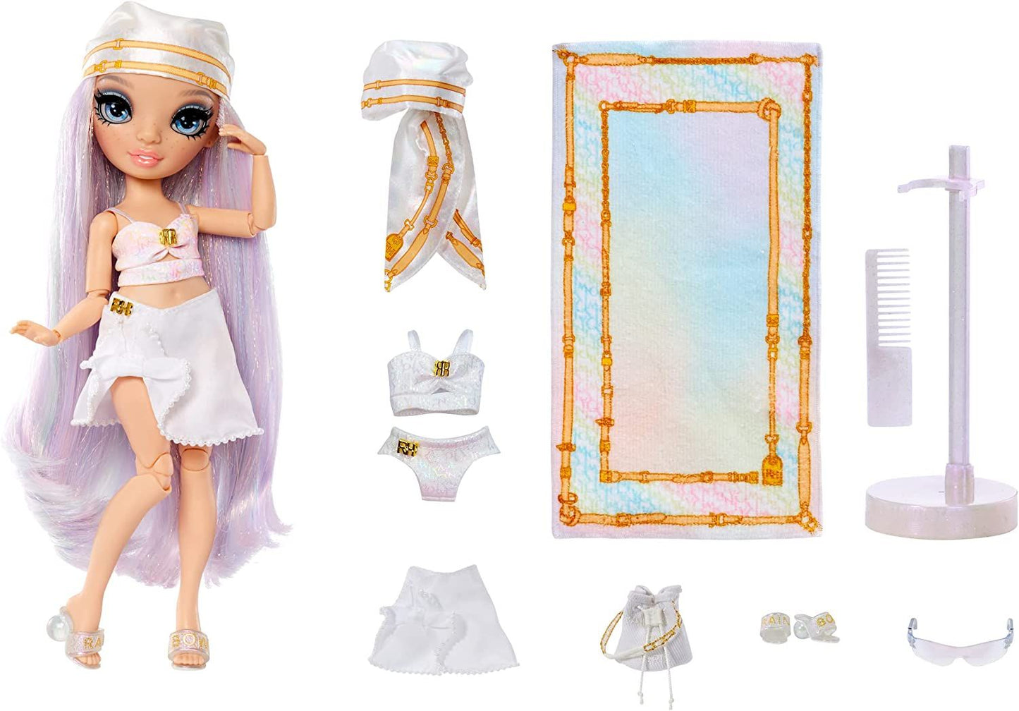 Rainbow High Pacific Coast Fashion Doll - Margot De Perla Opal MGA-578406