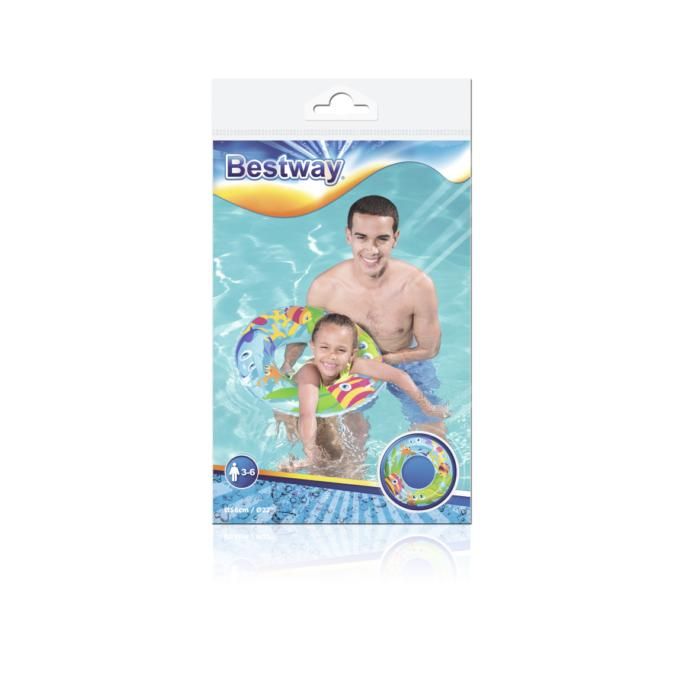 Bestway 56cm Designer Swim Ring - 36013