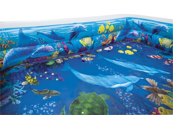 Bestway 3D Undersea Adventure Pool 2.62mx1.75mx51cm 54177