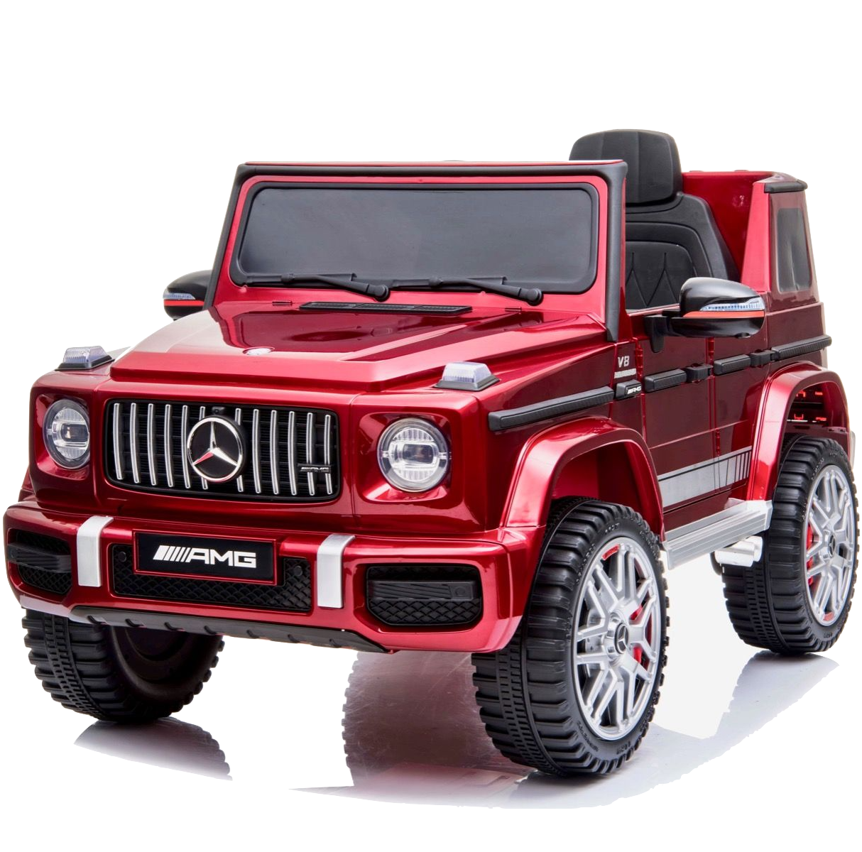 Licensed Mercedes-Benz G63 12V Childrens Ride On Jeep Red ZS-0002Q