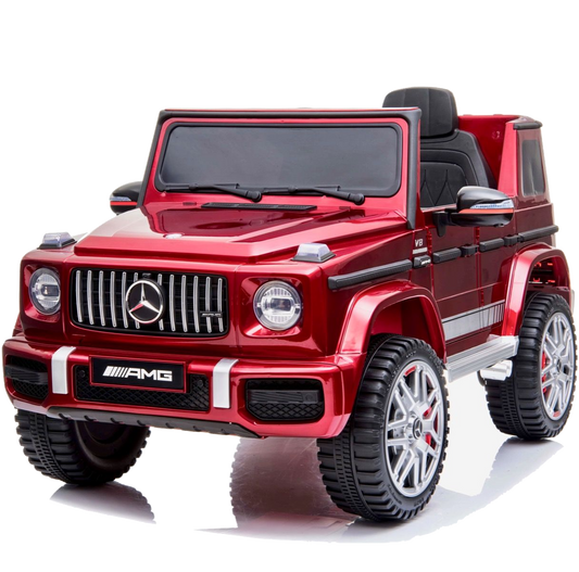 Licensed Mercedes-Benz G63 12V Childrens Ride On Jeep Red ZS-0002Q