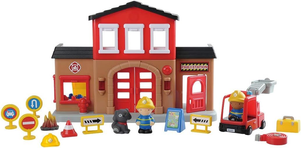 PlayGo Fire Station Playset 9844