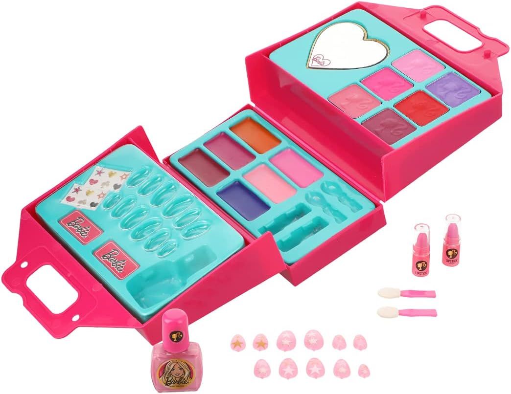 Barbie Big Handbag With Cosmetic Set CRP-5671