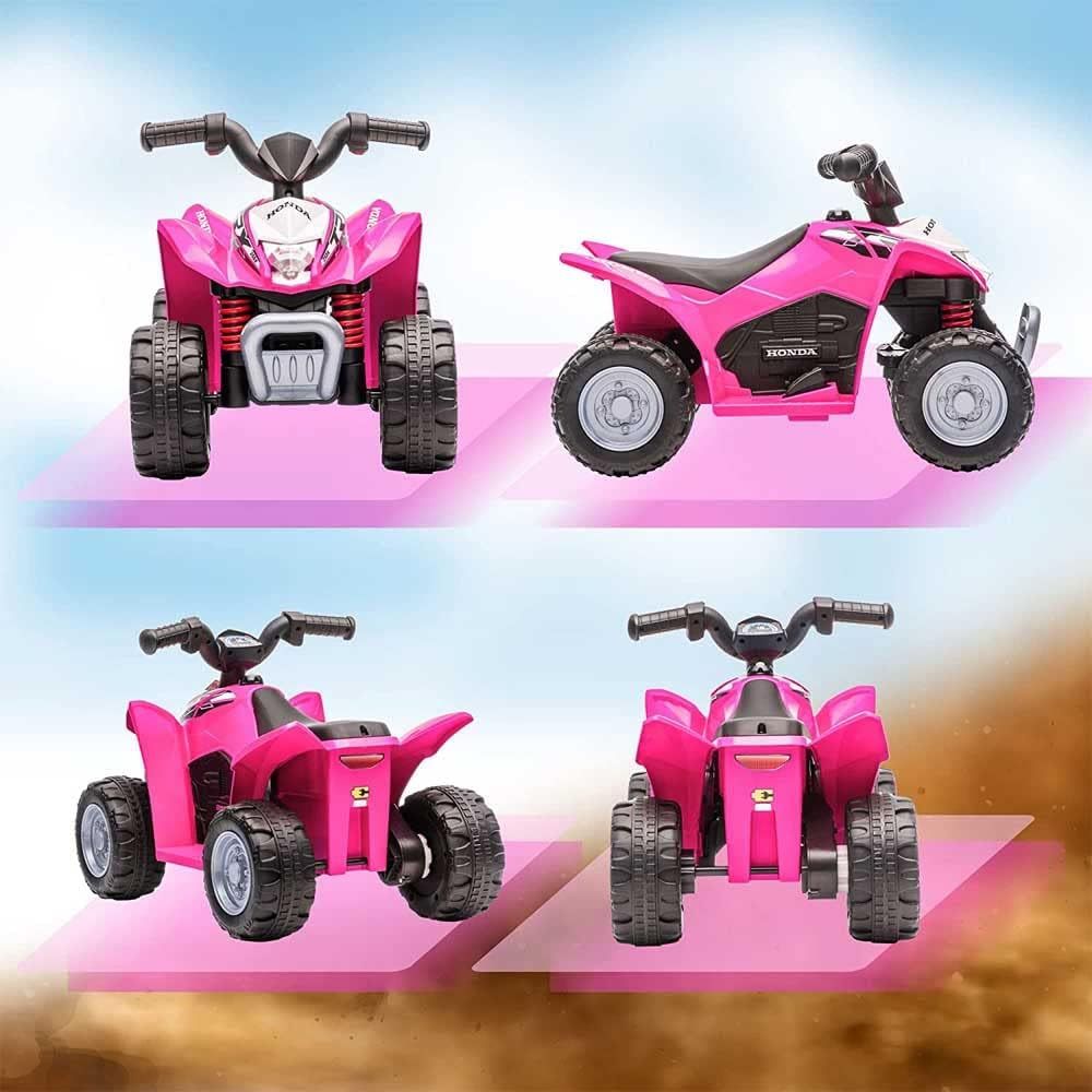 Quad Bike Honda ATV Electric Ride On Pink 733