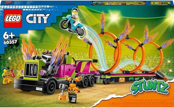 LEGO City Stunt Truck & Ring of Fire Challenge 6425788/60357