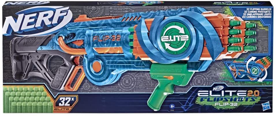 Nerf Elite 2.0 Flipshots Flip-32 Blaster F2553