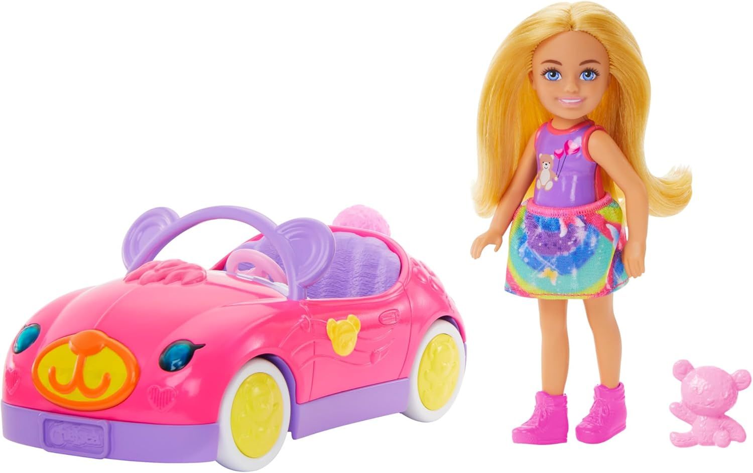 Barbie Chelsea Vehicle Set With Blonde Small Doll HXN05