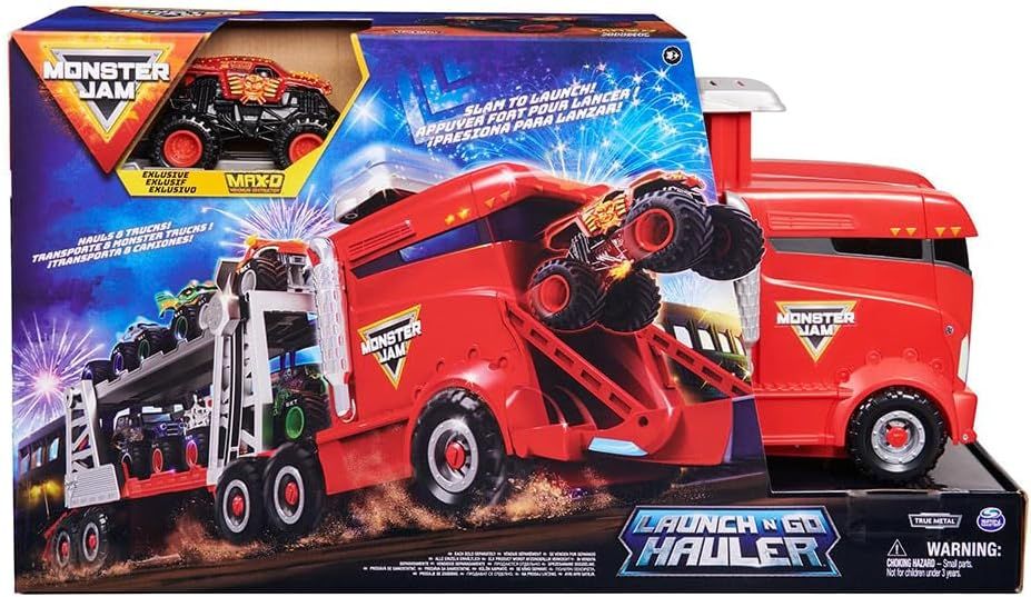 Monster Jam 1:64 Launch N Go Hauler 6068319