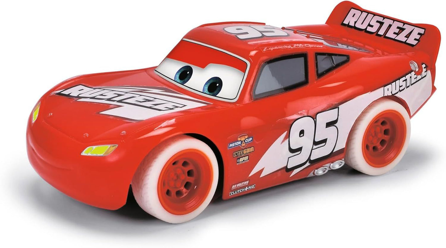 Jada Toys - Lightning McQueen as RC Glow Racer Single Drive