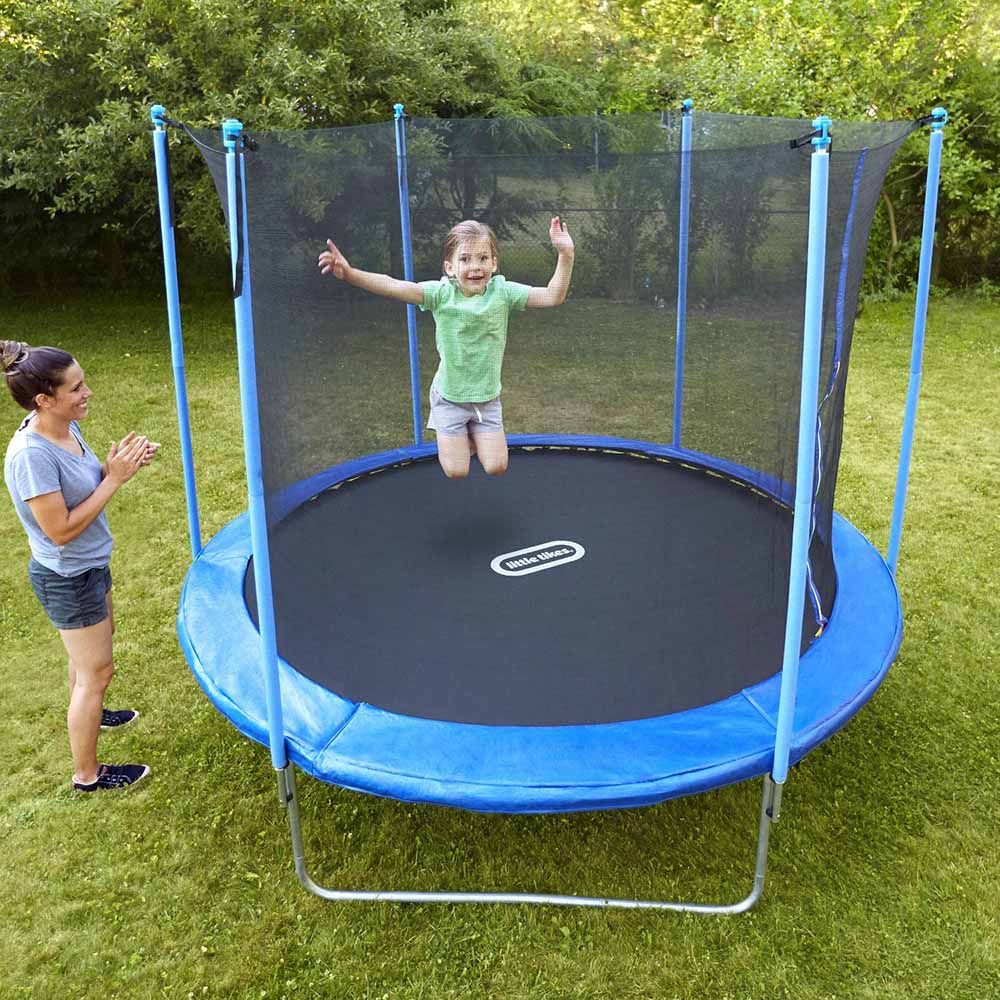 Little Tikes Mega 10ft Trampoline Blue And Black LIT-657054