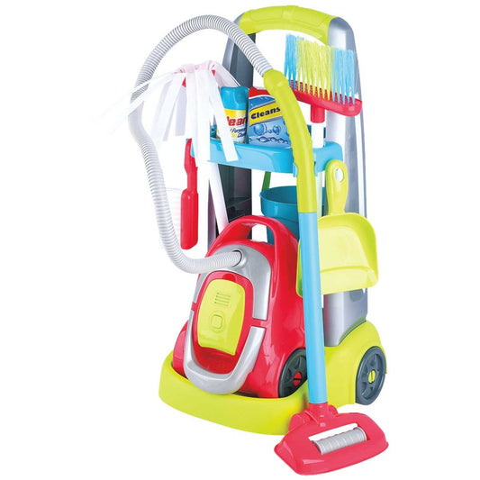 Playgo House Cleaning Trolley with Vaccum Cleaner 3482