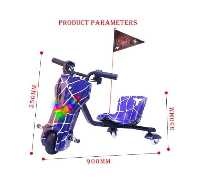 Drift Scooter Purple , 36V JP Small