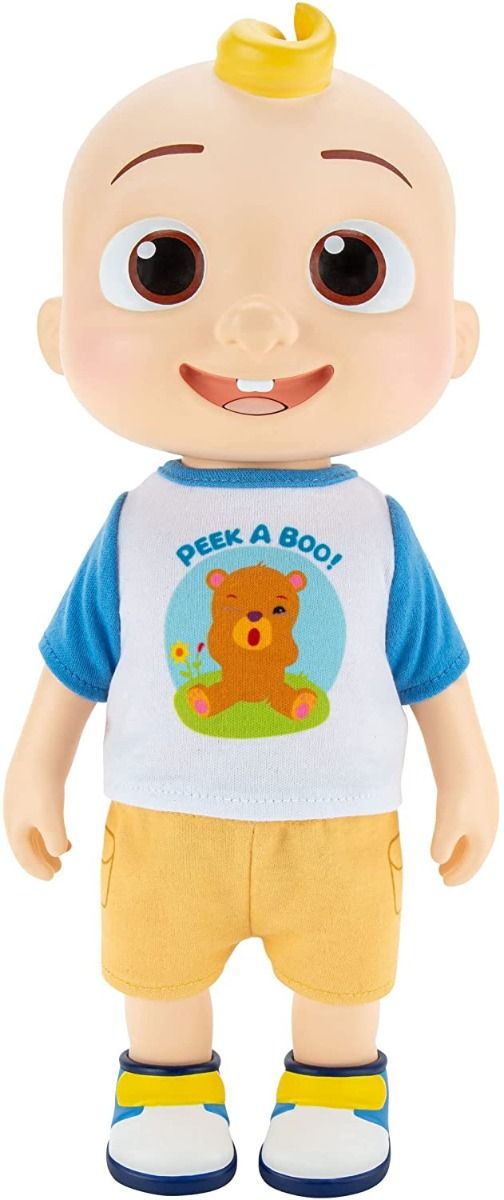 Cocomelon Deluxe Interactive JJ Doll Plush CMW0058