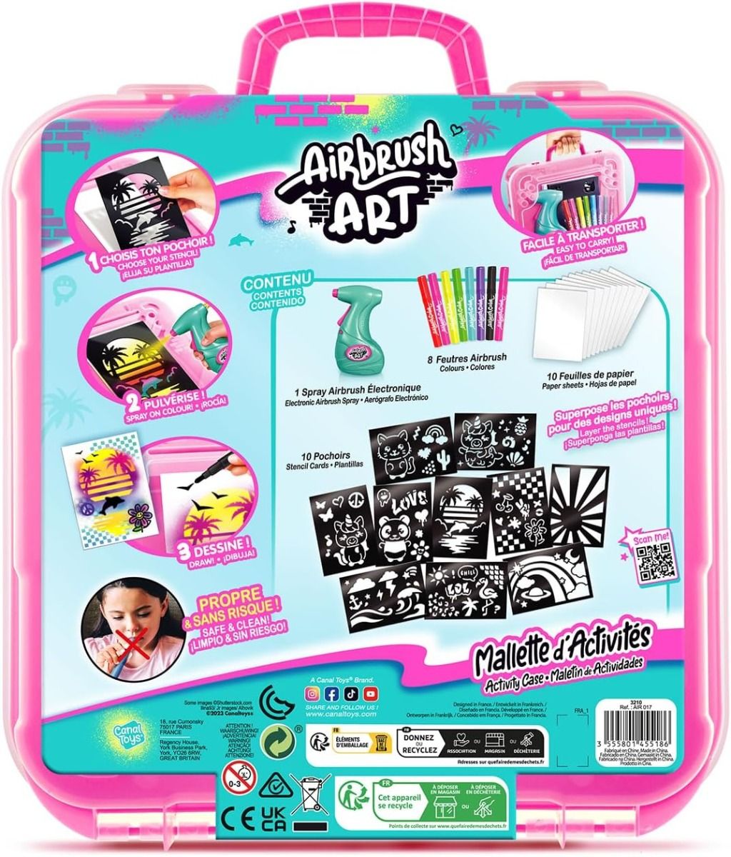 Airbrush Art Activity Case AIR017