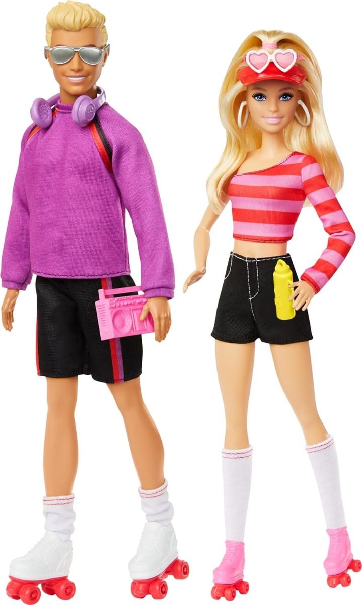 Barbie And Ken Fashion Doll - Pack of 2 HXK90