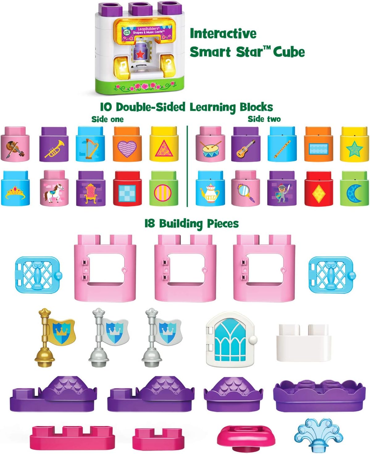 Leapfrog Block Play - Shapes & Music Castle 80-606800