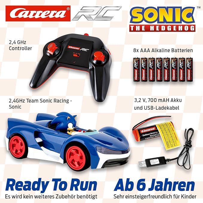 Carrera RC Sonic The Hedgedog Sonic Racer