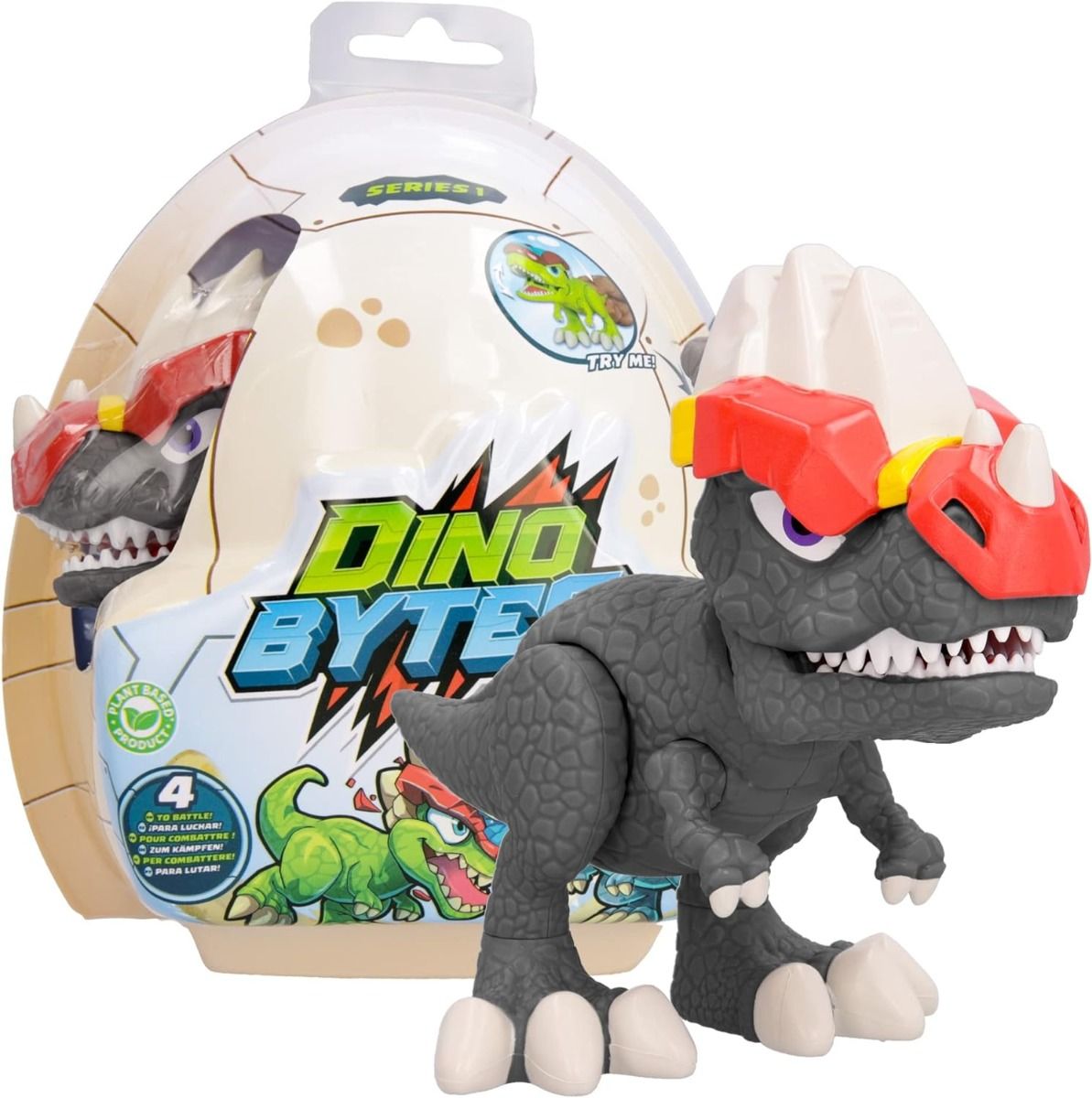 Dinobytes Battle Dino - Grey 910140