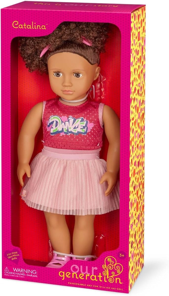 Our Generation Catalina Doll With Hiphop Ballerina Outfit