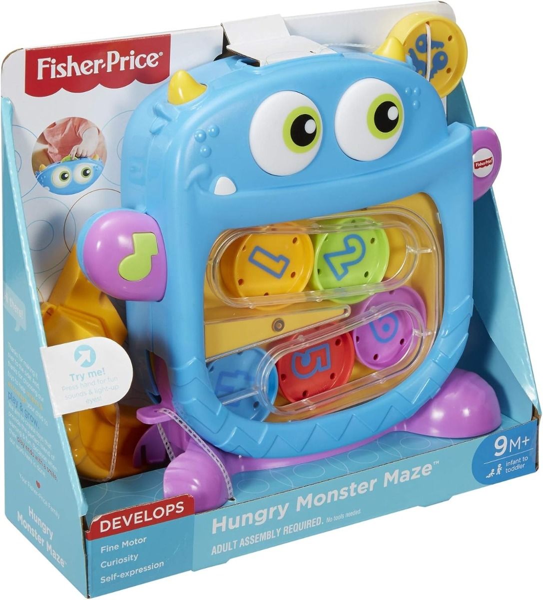 Fisher Price Hungry Monster Maze DRG11