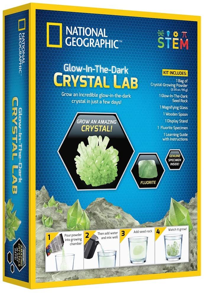 National Geographic Glow in the Dark Crystal Growing Lab