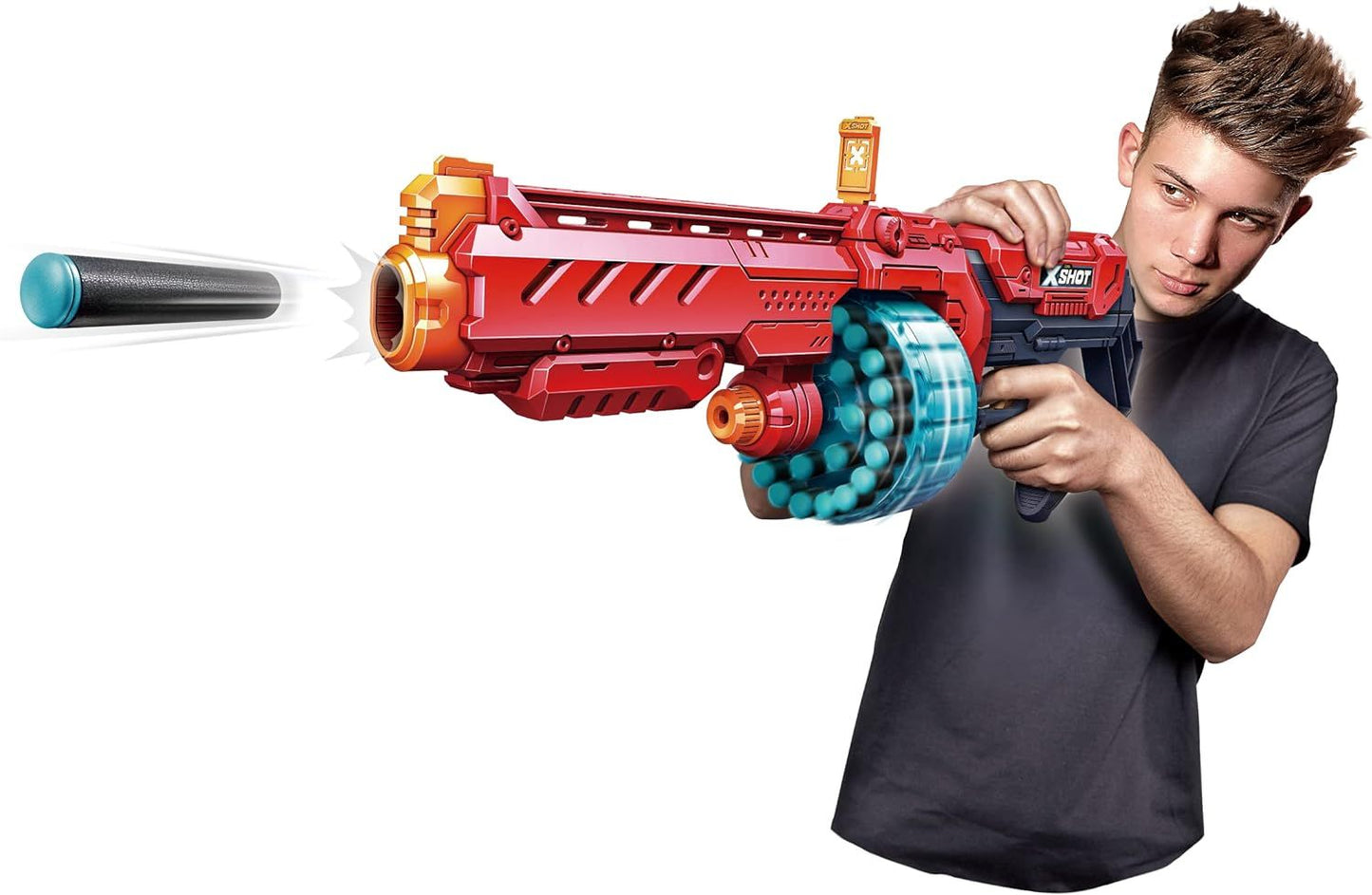 X-Shot Excel Turbo Fire Blaster With Darts 36270