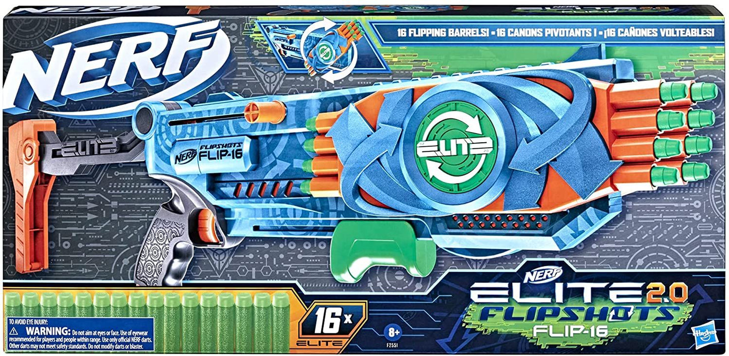 Nerf Elite 2.0 Flipshots Flip-16 Blaster F2551