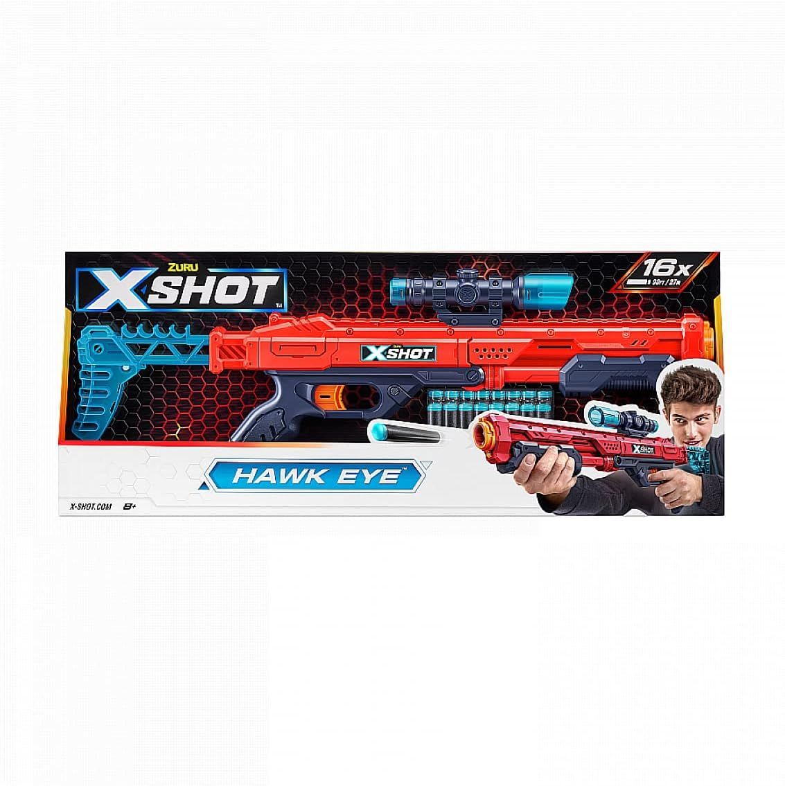 X-Shot Excel Hawk Eye Dart Shooter 36435