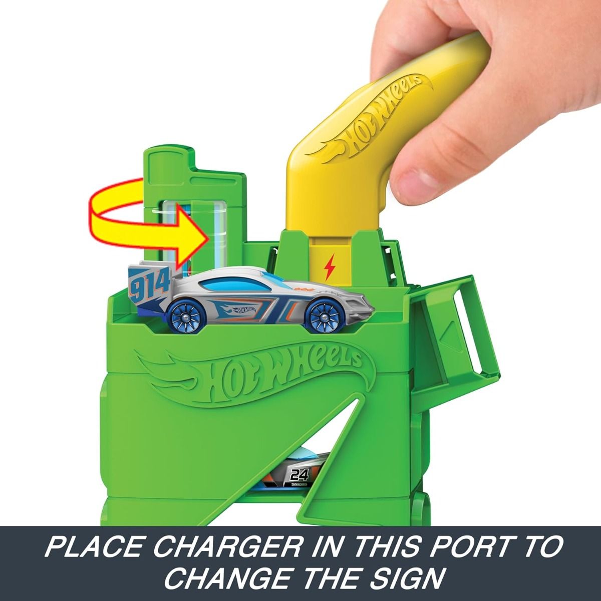 Hot Wheels Super Recharge Fuel Station Playset HTN79