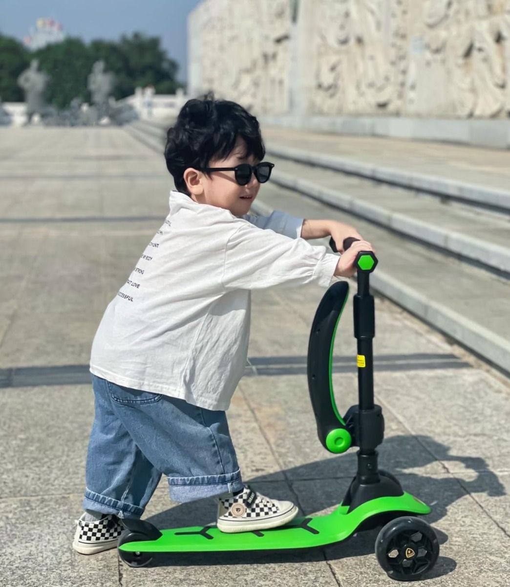 Lamborghini Scooter With Seat Green LEB-LB2005-S-GN