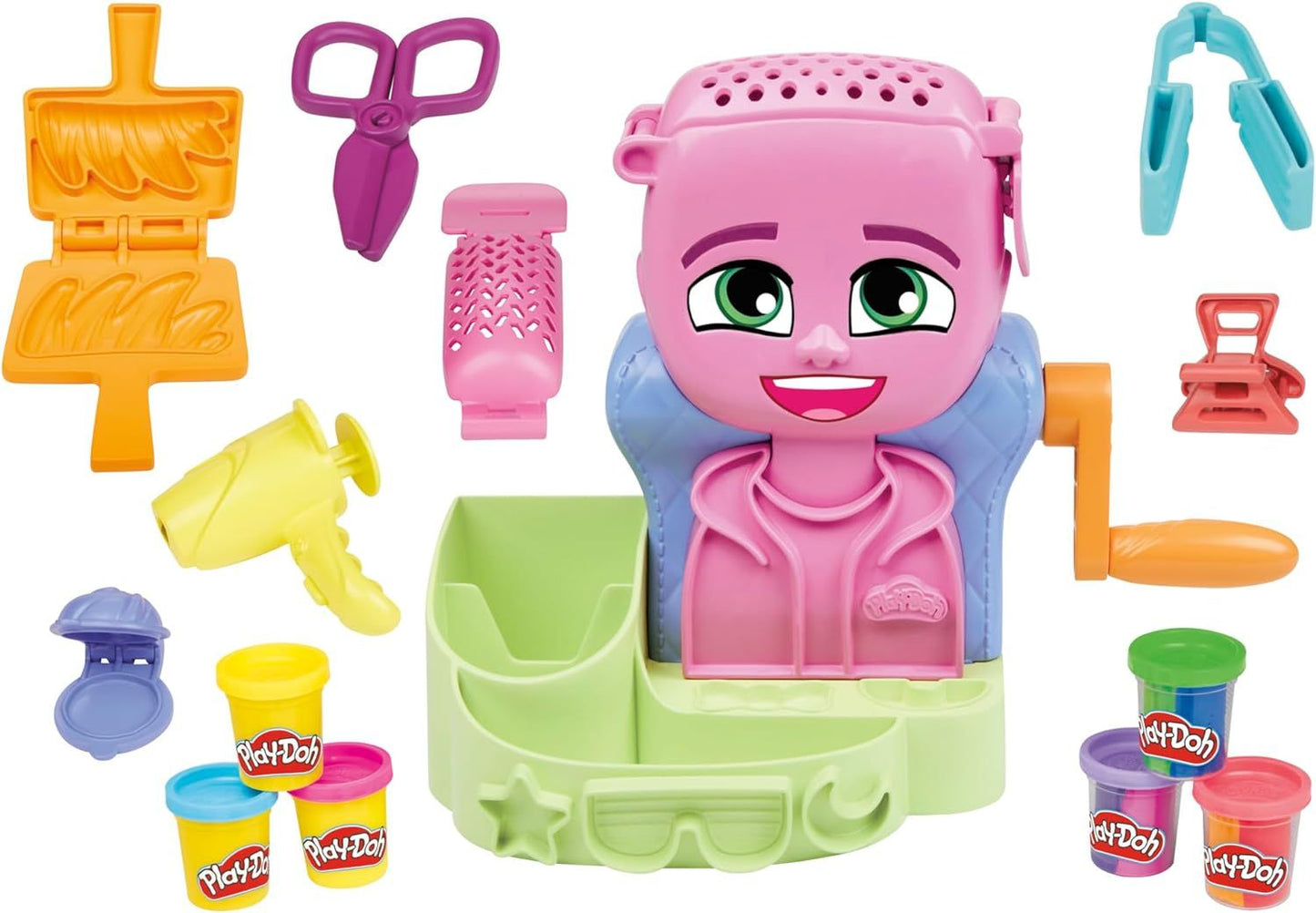 Play-Doh Hair Styling Salon Playset F8807