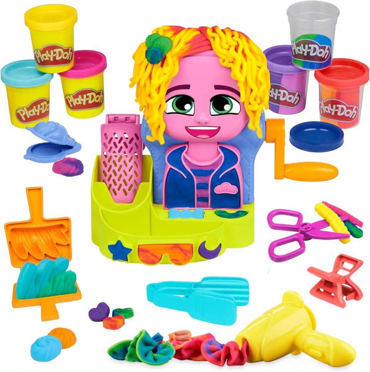 Play-Doh Hair Styling Salon Playset F8807