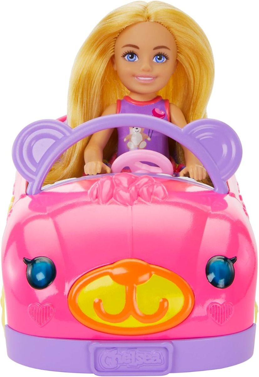 Barbie Chelsea Vehicle Set With Blonde Small Doll HXN05