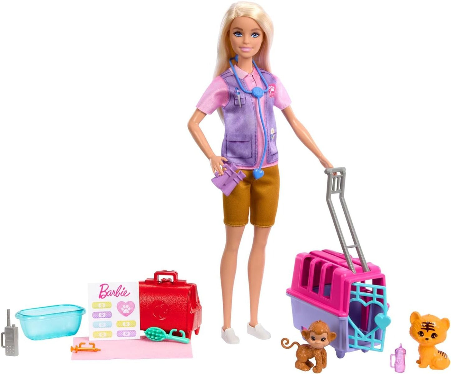 Barbie Animal Rescue And Recover Doll HRG50