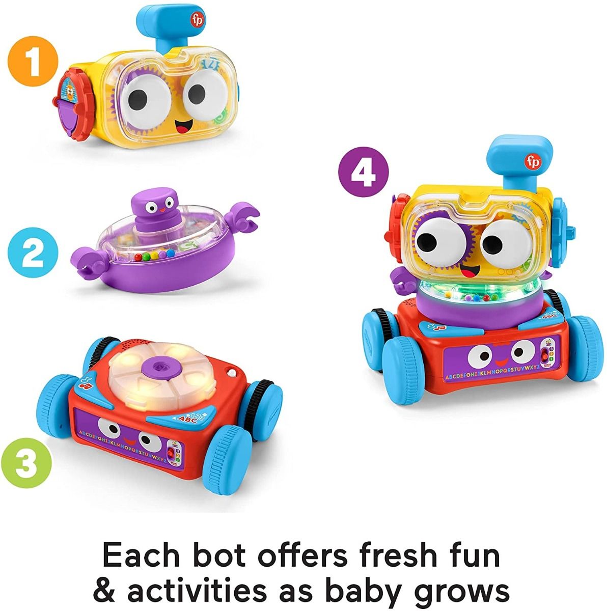 Fisher Price 4-in-1 Ultimate Learning Bot HBB04