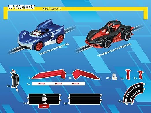 Carrera Go! Sonic The Hedgehog Battery Slot Racing Set 63520