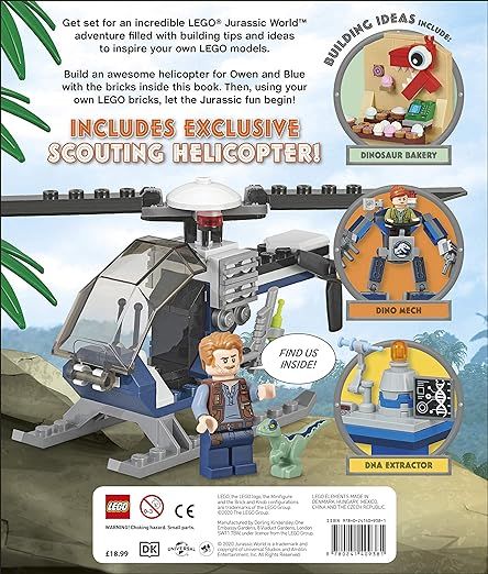 LEGO Build Your Own Adventure - Jurassic Activity Book Set 409381