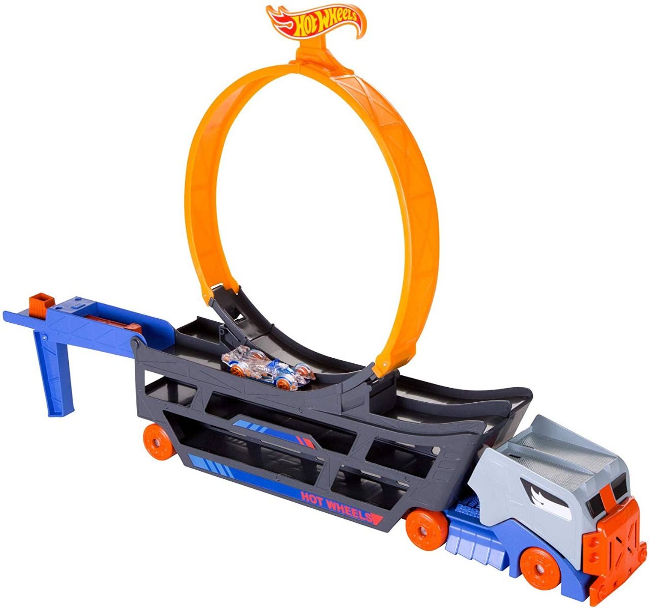 Hot Wheels Stunt N Go Track Set Transporter Storage GCK38