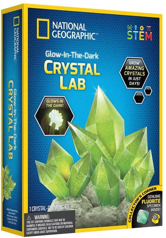 National Geographic Glow in the Dark Crystal Growing Lab