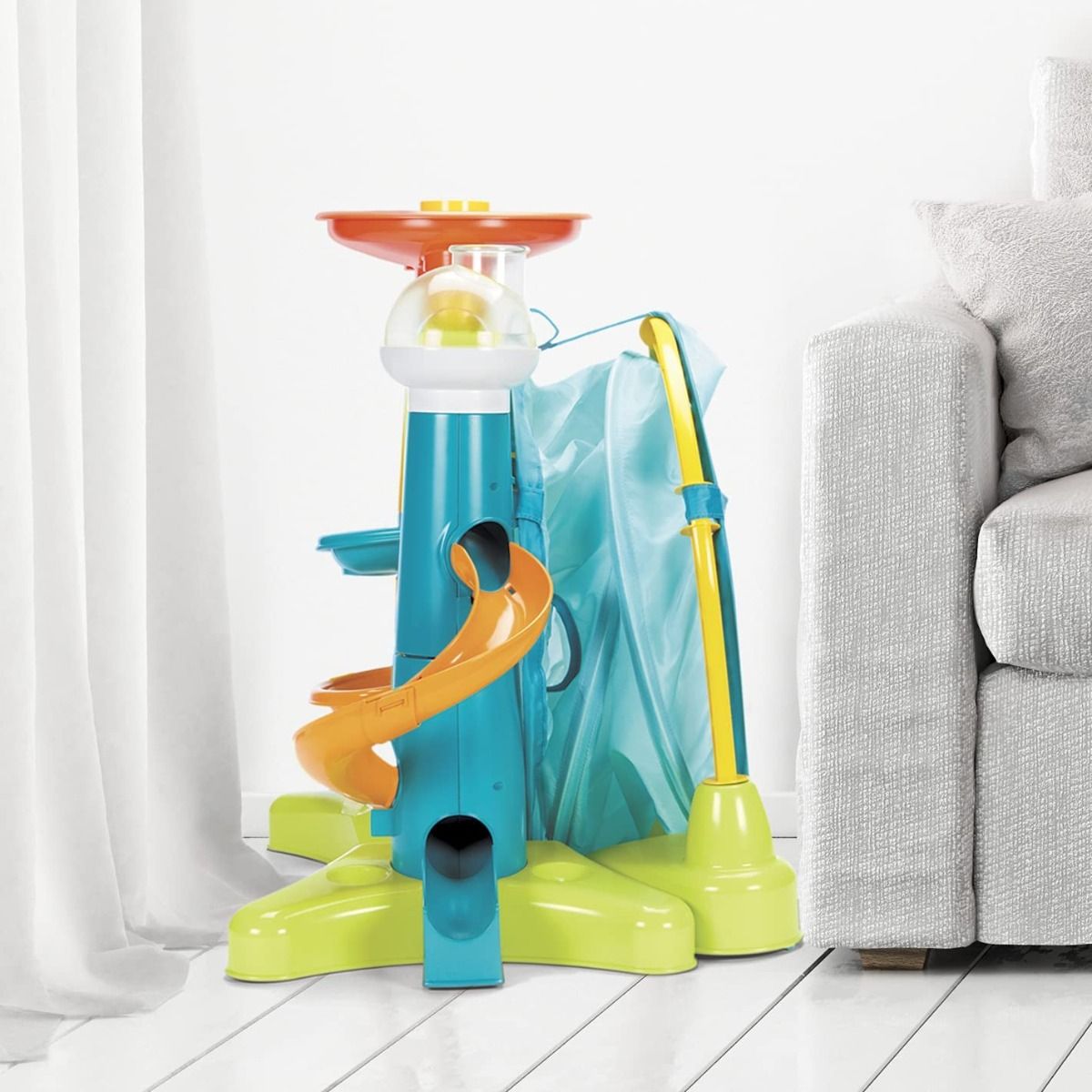 Little Tikes Learn & Play 2-In-1 Activity Tunnel With Ball Drop