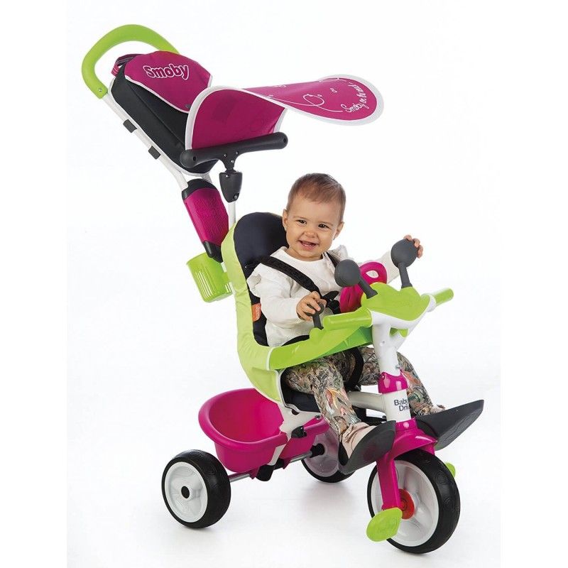 Smoby Baby Driver Comfort Pink 7600741201