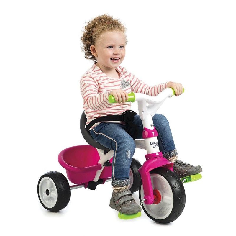 Smoby Baby Driver Comfort Pink 7600741201