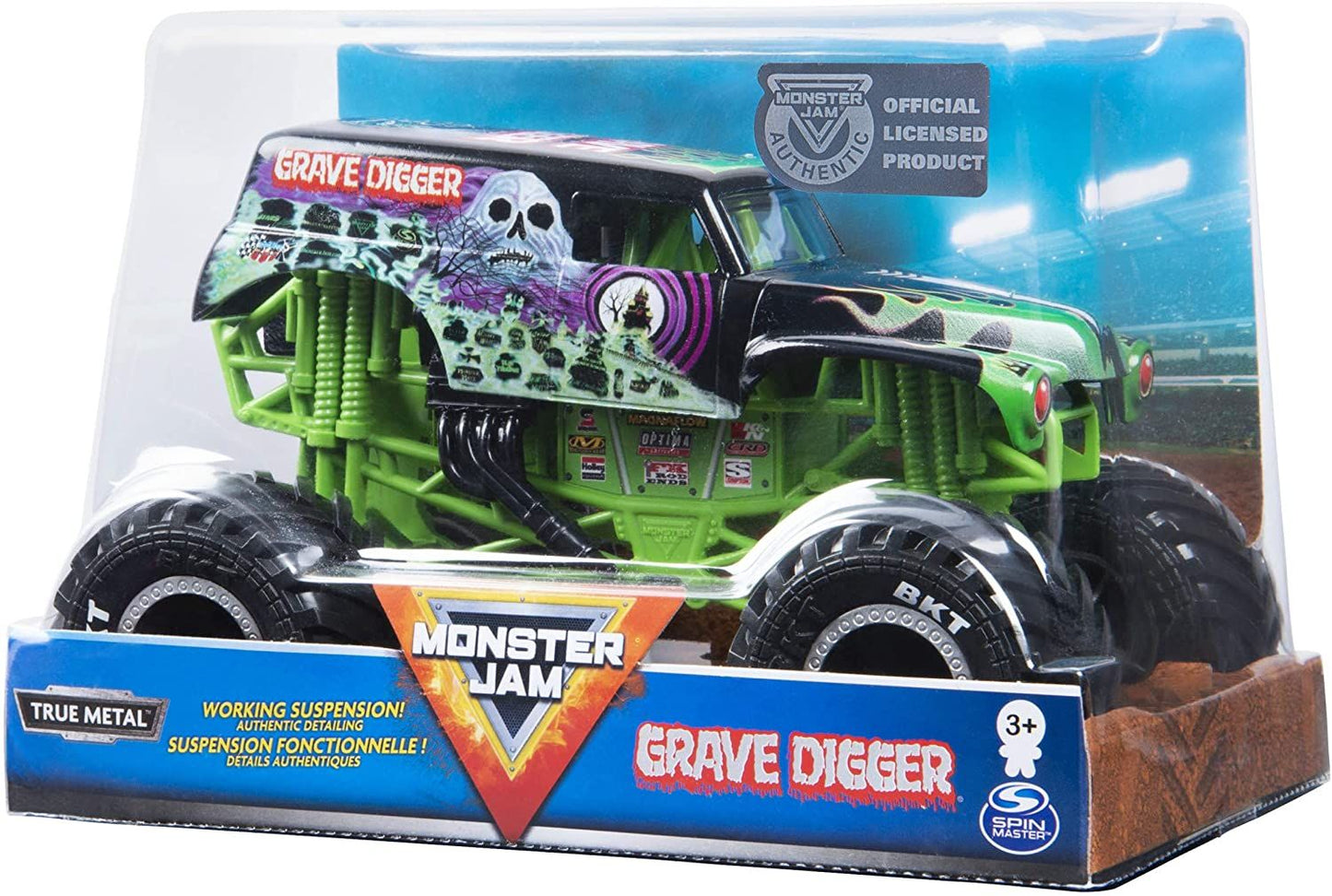 Monster Jam 1-24 Scale Die-Cast Monster Truck Assorted 6056371