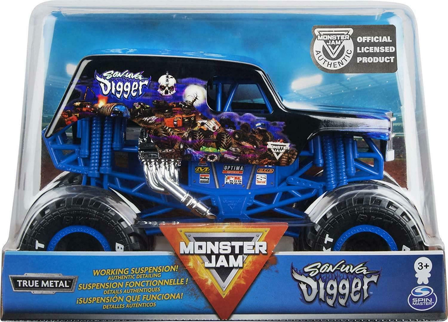 Monster Jam 1-24 Scale Die-Cast Monster Truck Assorted 6056371