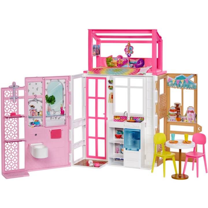 Barbie House With Doll HCD47