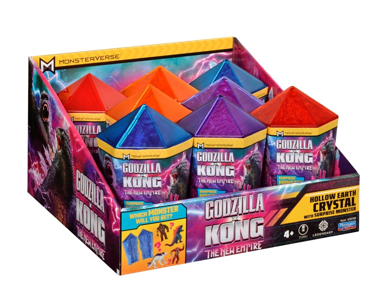 Godzilla X Kong The New Empire: Hollow Earth Crystal Blind Pack assorted