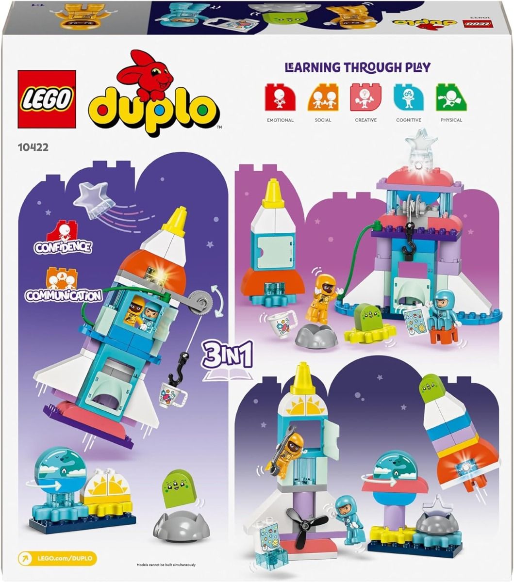 LEGO Duplo 3-in-1 Space Shuttle Adventure 6470483/10422